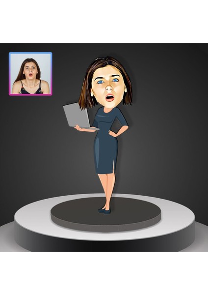 Kişiye Özel Karikatür Tasarım Biblo 97119