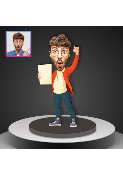 Kişiye Özel Karikatür Tasarım Biblo 97017