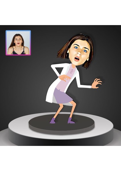 Kişiye Özel Karikatür Tasarım Biblo 96997