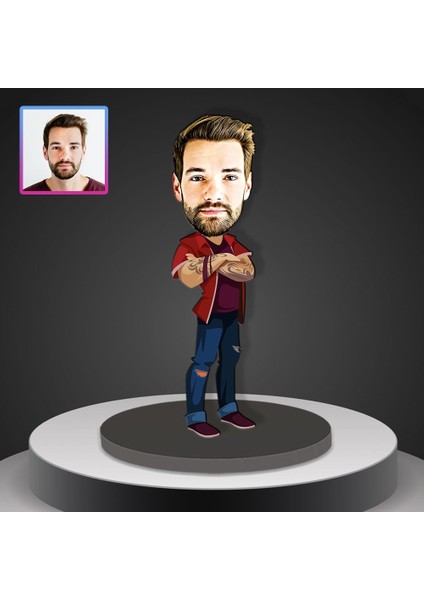 Kişiye Özel Karikatür Tasarım Biblo 96983
