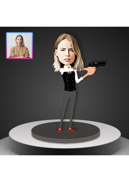 Kişiye Özel Karikatür Tasarım Biblo 97085