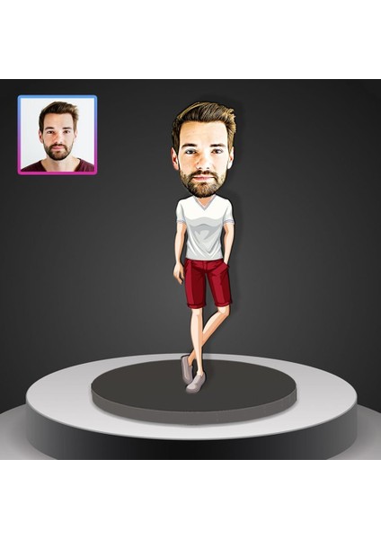 Kişiye Özel Karikatür Tasarım Biblo 97053