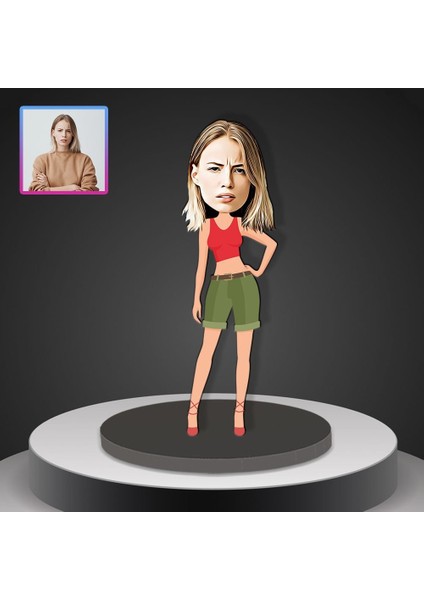 Kişiye Özel Karikatür Tasarım Biblo 96990