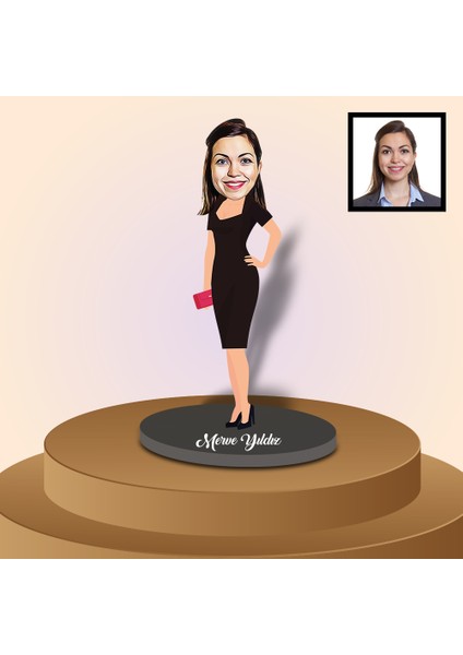 Kişiye Özel Karikatür Prenses Biblo 91293