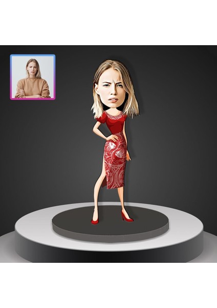 Kişiye Özel Karikatür Tasarım Biblo 97064