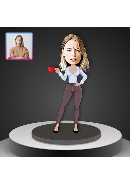 Kişiye Özel Karikatür Tasarım Biblo 97121