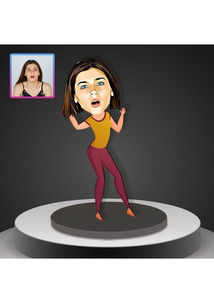 Kişiye Özel Karikatür Tasarım Biblo 97028