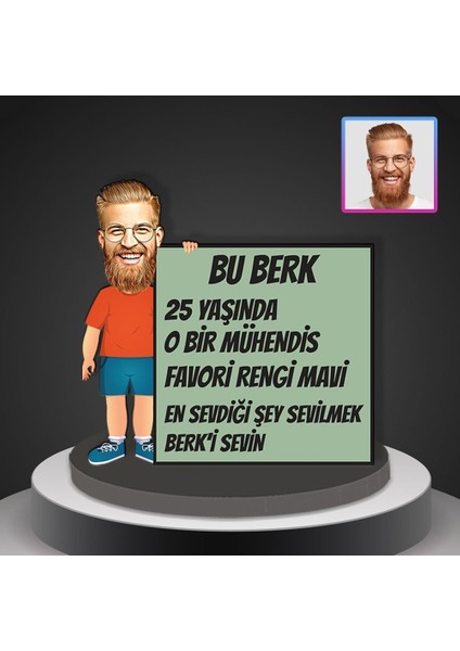 Kişiye Özel Karikatür Tasarım Biblo 96966