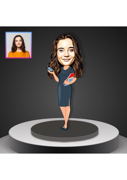 Kişiye Özel Karikatür Tasarım Biblo 97120