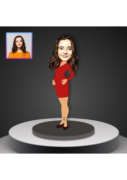 Kişiye Özel Karikatür Tasarım Biblo 96937