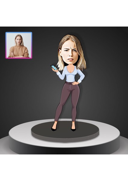 Kişiye Özel Karikatür Tasarım Biblo 97122