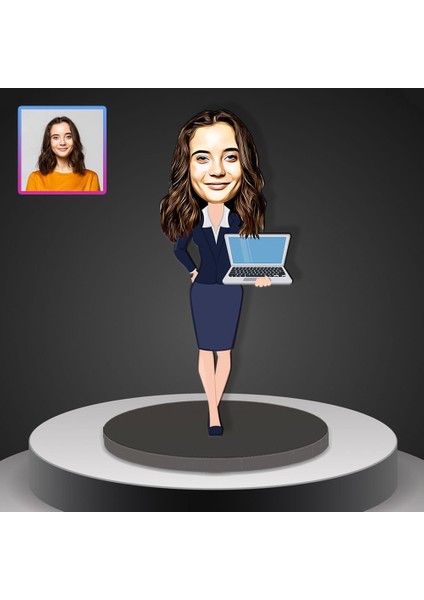 Kişiye Özel Karikatür Tasarım Biblo 97108