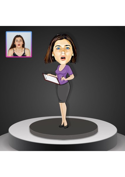 Kişiye Özel Karikatür Tasarım Biblo 97008