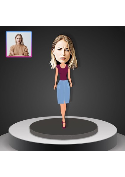 Kişiye Özel Karikatür Tasarım Biblo 96987