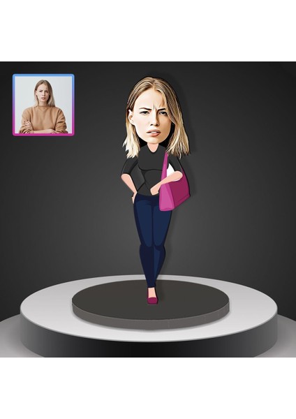 Kişiye Özel Karikatür Tasarım Biblo 97127