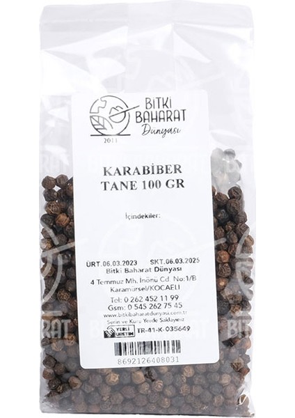 Karabiber Tane 100 gr