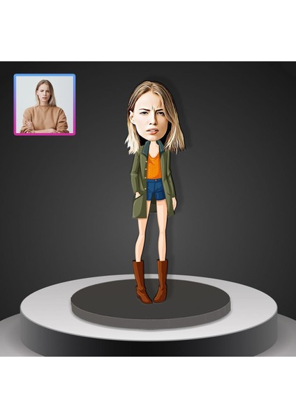 Kişiye Özel Karikatür Tasarım Biblo 97054