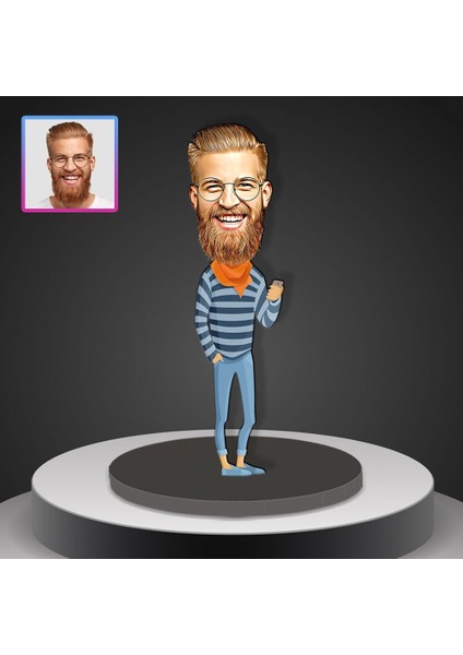 Kişiye Özel Karikatür Tasarım Biblo 97019