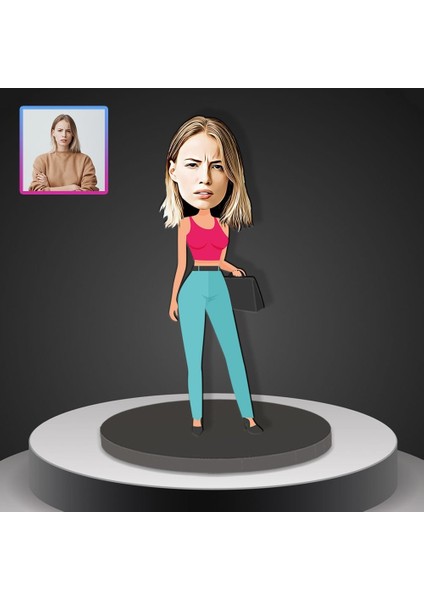 Kişiye Özel Karikatür Tasarım Biblo 96991