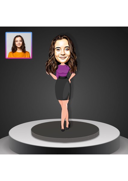 Kişiye Özel Karikatür Tasarım Biblo 97102