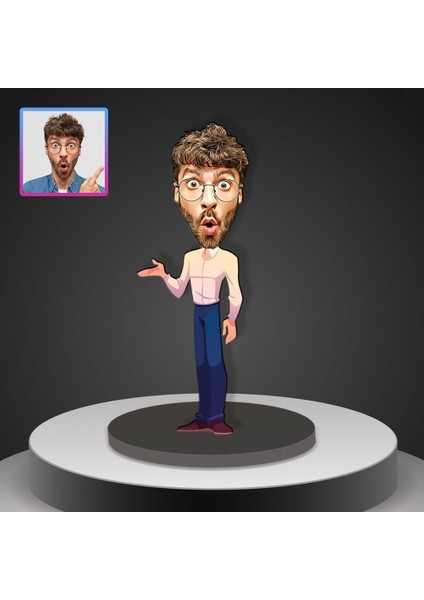 Kişiye Özel Karikatür Tasarım Biblo 96943