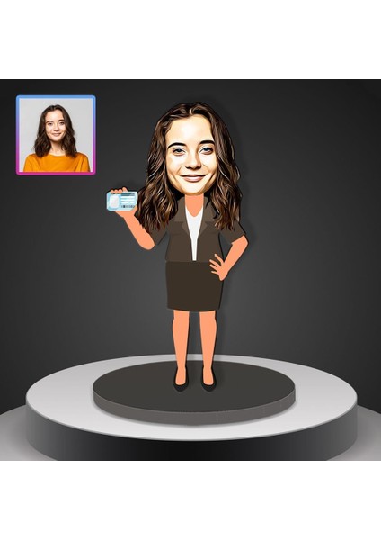 Kişiye Özel Karikatür Tasarım Biblo 97111