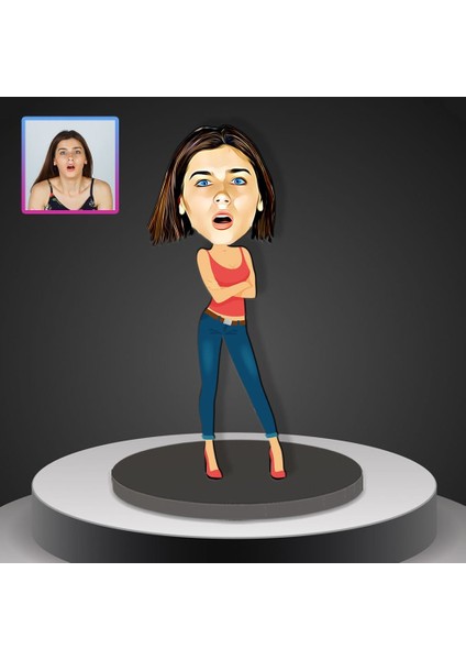 Kişiye Özel Karikatür Tasarım Biblo 97046