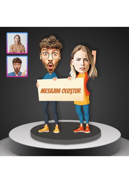 Kişiye Özel Karikatür Tasarım Biblo 97018