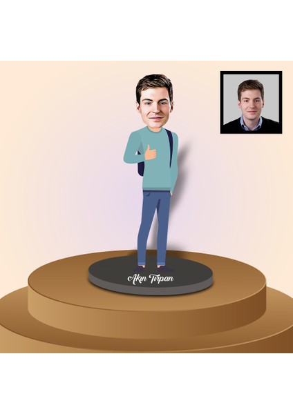 Kişiye Özel Karikatür Biblo 91224