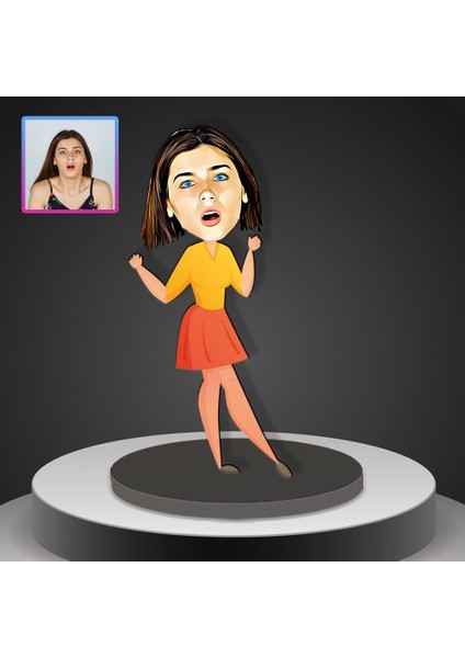 Kişiye Özel Karikatür Tasarım Biblo 97031