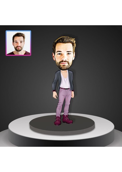 Kişiye Özel Karikatür Tasarım Biblo 96980