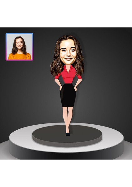 Kişiye Özel Karikatür Tasarım Biblo 97106