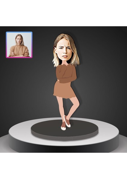 Kişiye Özel Karikatür Tasarım Biblo 97078