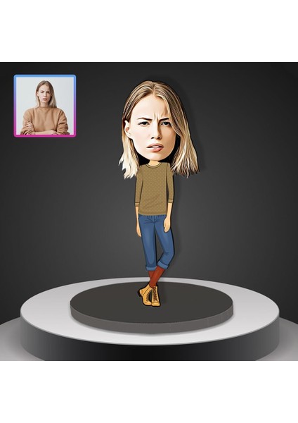 Kişiye Özel Karikatür Tasarım Biblo 97014