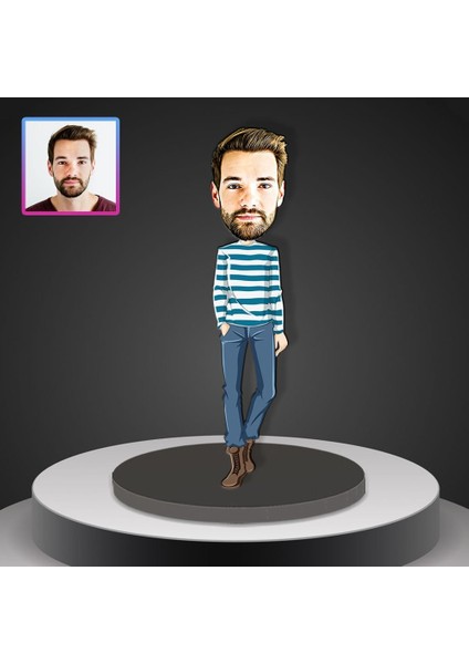 Kişiye Özel Karikatür Tasarım Biblo 97056