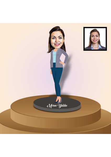 Kişiye Özel Karikatür Biblo 91242