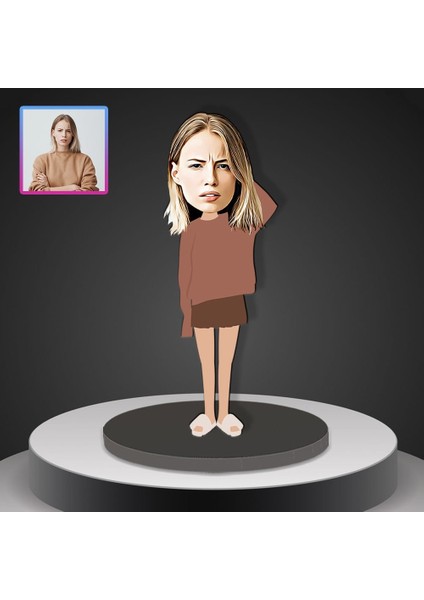 Kişiye Özel Karikatür Tasarım Biblo 97079