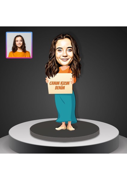 Kişiye Özel Karikatür Tasarım Biblo 97016