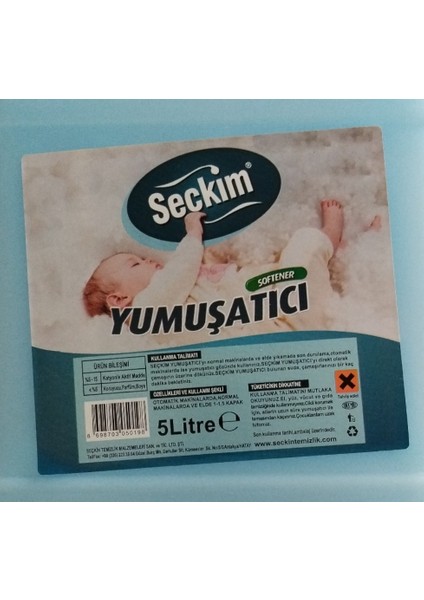 Yumuşatıcı Softener Mavi 5 Litre