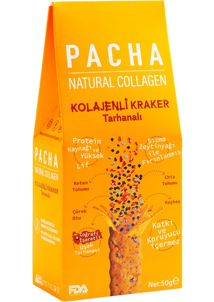Natural Collagen Doğal Kolajenli Kraker -Tarhanalı fiyatları