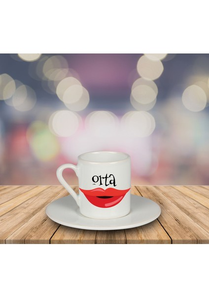 Orta Türk Kahvesi Fincanı 80913