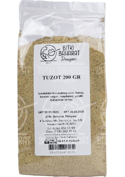 Tuzot Baharatı 200 gr