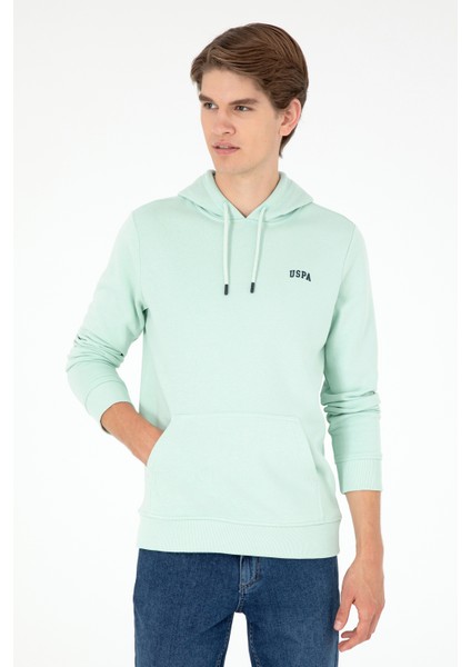 Erkek Su Yeşili Sweatshirt 50295176-VR048