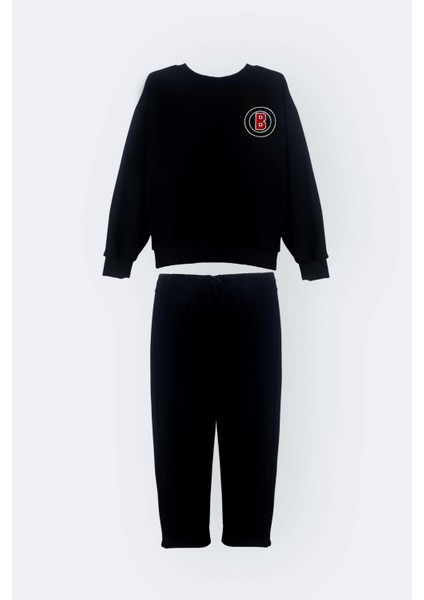 Erkek Çocuk B Nakışlı Alt Üst Pamuklu Takım (3-4 Yaş 8-9 Yaş) fiyatları