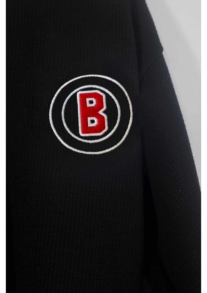 Erkek Çocuk B Nakışlı Alt Üst Pamuklu Takım (3-4 Yaş 8-9 Yaş) modelleri