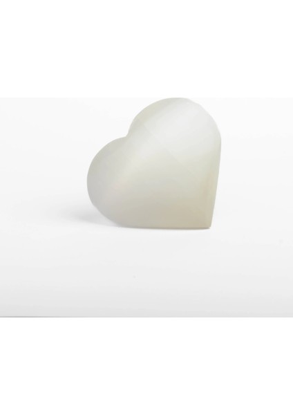 Selenit Taşı Kalp Şeklinde, Beyaz modelleri
