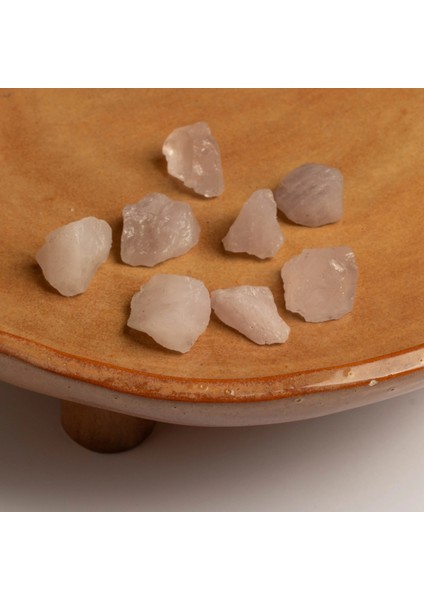 Pembe Kuvars Ham Doğal Taş