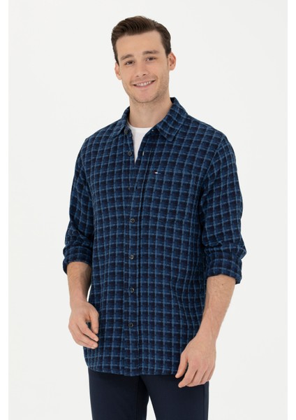 Erkek Mavi Gömlek Jean 50272608-DN0022