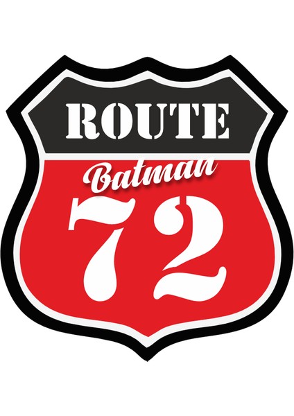 72 Batman Sticker 10X10 Cmrenkli Sticker
