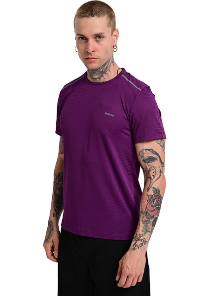 Conforto 3 Erkek Mor Koşu T-Shirt 24KE013-MOR indirimleri